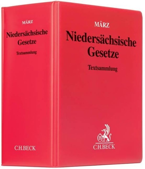 Niedersächsische Gesetze (ohne Fortsetzungsnotierung). Inkl. 125. Ergänzungslieferung