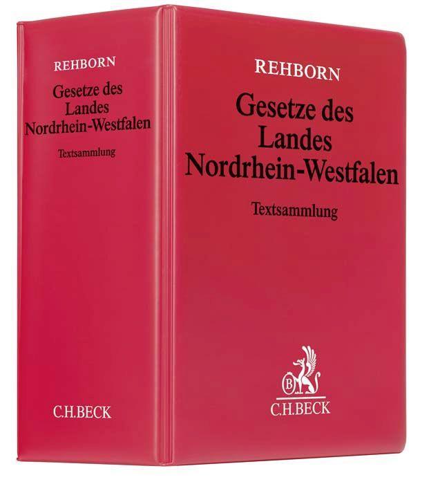 Gesetze des Landes Nordrhein-Westfalen (mit Fortsetzungsnotierung). Inkl. 151.Ergänzungslieferung