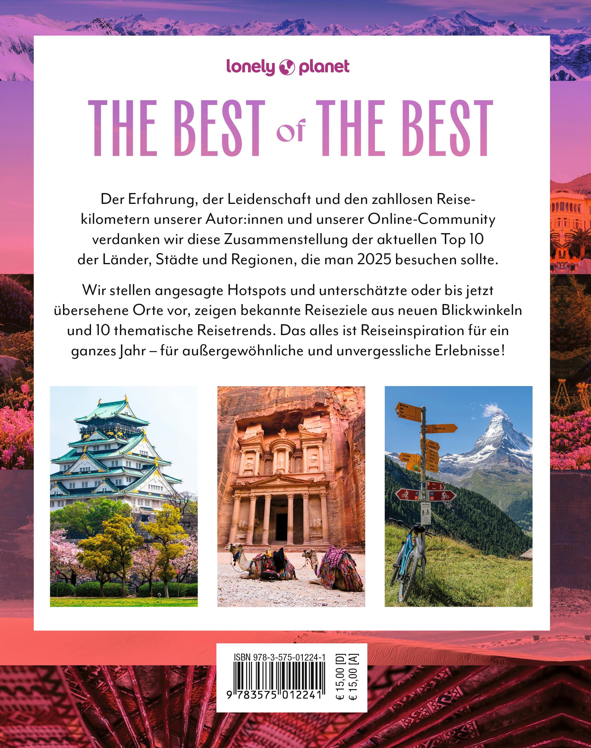 Lonely Planet Best in Travel 2025