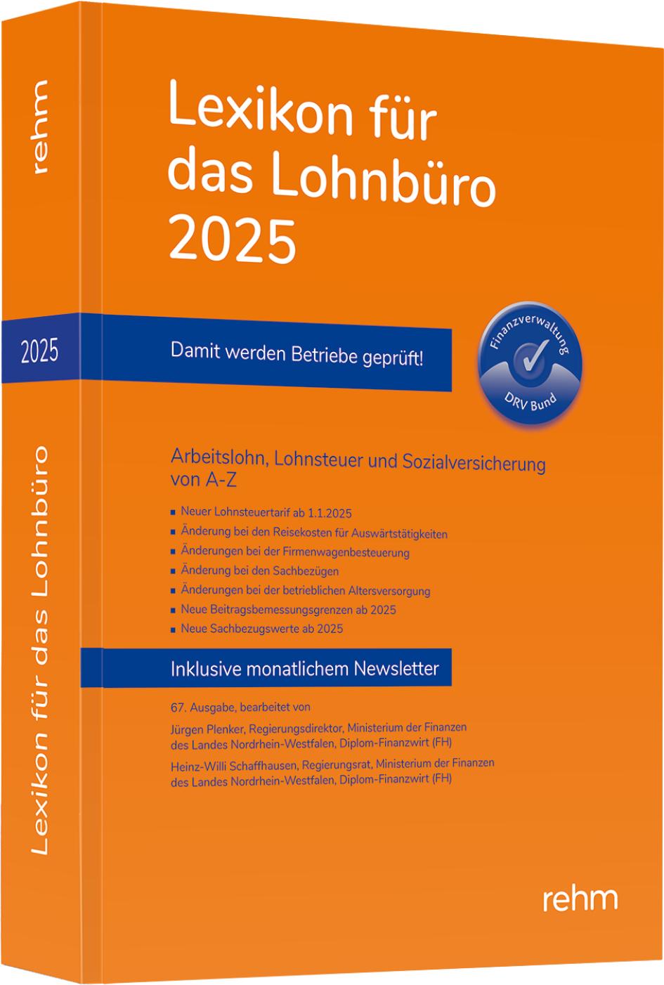 Lexikon für das Lohnbüro 2025