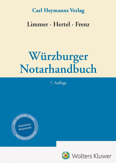 Würzburger Notarhandbuch