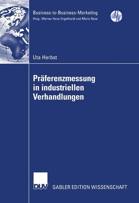 Präferenzmessung in industriellen Verhandlungen