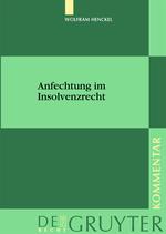 Anfechtung im Insolvenzrecht