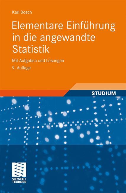 Elementare Einführung in die angewandte Statistik