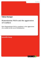 Humanitarian NGOs and the aggravation of Conflicts