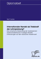 Internationaler Handel als Triebkraft der Lohnspreizung?