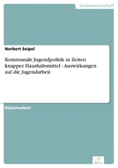 Kommunale Jugendpolitik in Zeiten knapper Haushaltsmittel - Auswirkungen auf die Jugendarbeit