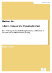 Alterssicherung und Individualprinzip