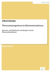 Wissensmanagement in Kleinunternehmen