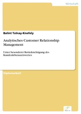 Analytisches Customer Relationship Management