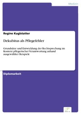 Dekubitus als Pflegefehler