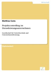 Projektcontrolling im Dienstleistungsunternehmen