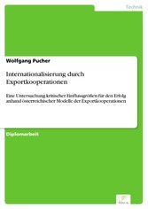 Internationalisierung durch Exportkooperationen