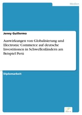 Auswirkungen von Globalisierung und Electronic Commerce auf deutsche Investitionen in Schwellenländern am Beispiel Perú