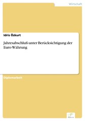 Jahresabschluß unter Berücksichtigung der Euro-Währung