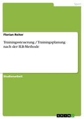 Trainingssteuerung / Trainingsplanung nach der ILB-Methode