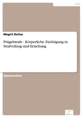 Prügelstrafe - Körperliche Züchtigung in Strafvollzug und Erziehung