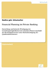 Financial Planning im Private Banking