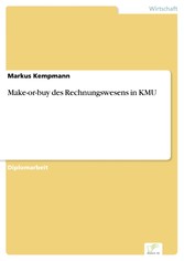 Make-or-buy des Rechnungswesens in KMU