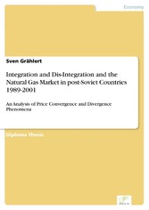 Integration and Dis-Integration and the Natural Gas Market in post-Soviet Countries 1989-2001