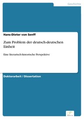 Zum Problem der deutsch-deutschen Einheit