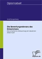 Die Bewertungsrelevanz des Einkommens