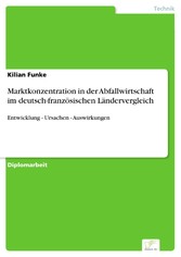 Marktkonzentration in der Abfallwirtschaft im deutsch-französischen Ländervergleich