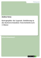 Kartographie: die Legende. Einführung in das Kartenverständnis. Unterrichtsbesuch 3. Klasse