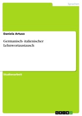 Germanisch- italienischer Lehnwortaustausch