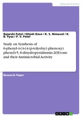 Study on Synthesis of 6-phenyl-4-(4-(4-(p-tolyolxy) phenoxy) phenyl)-5, 6-dinydropyridinmin-2(H)-one and their Antimicrobial Activity