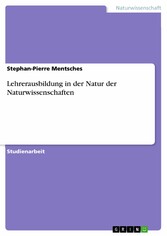 Lehrerausbildung in der Natur der Naturwissenschaften