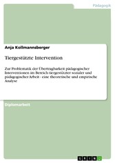 Tiergestützte Intervention