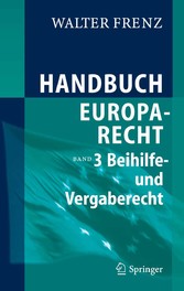 Handbuch Europarecht