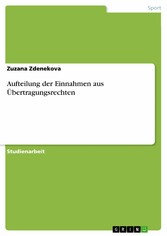 Aufteilung der Einnahmen aus Übertragungsrechten