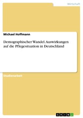 Demographischer Wandel. Auswirkungen auf die Pflegesituation in Deutschland