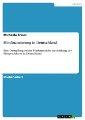 Filmfinanzierung in Deutschland