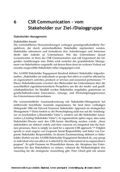 Verantwortliche Unternehmensführung überzeugend kommunizieren