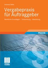 Vergabepraxis für Auftraggeber