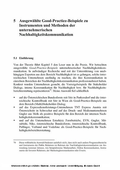 Nachhaltigkeit kommunizieren - nachhaltig kommunizieren