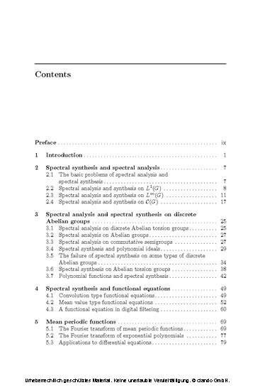 Discrete Spectral Synthesis and Its Applications