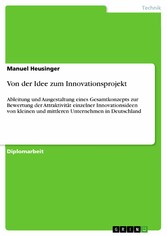 Von der Idee zum Innovationsprojekt