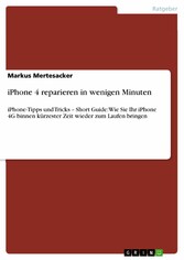 iPhone 4 reparieren in wenigen Minuten