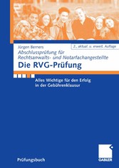 Die RVG-Prüfung