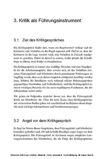 Motivieren - Delegieren - Kritisieren