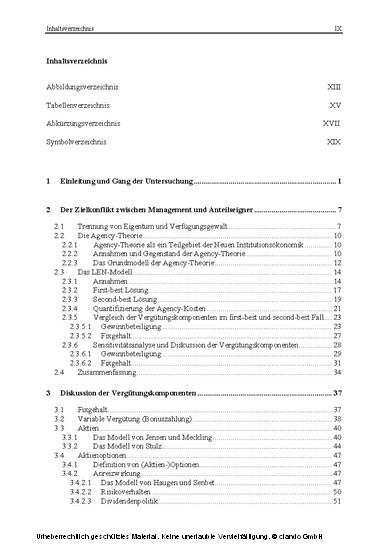 Managementvergütung, Corporate Governance und Unternehmensperformance