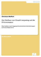 Der Einfluss von Cloud-Computing  auf die IT-Governance