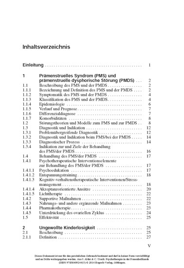 Psychotherapie in der Frauenheilkunde