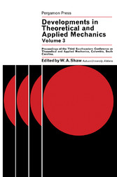 Developments in Theoretical and Applied Mechanics