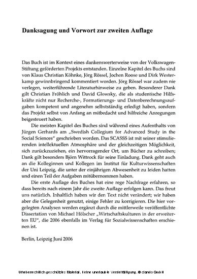 Kulturelle Unterschiede in der Europäischen Union