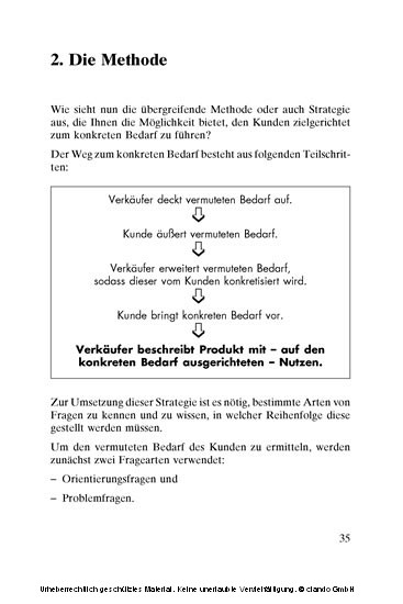 Verkaufsfaktor Kundennutzen